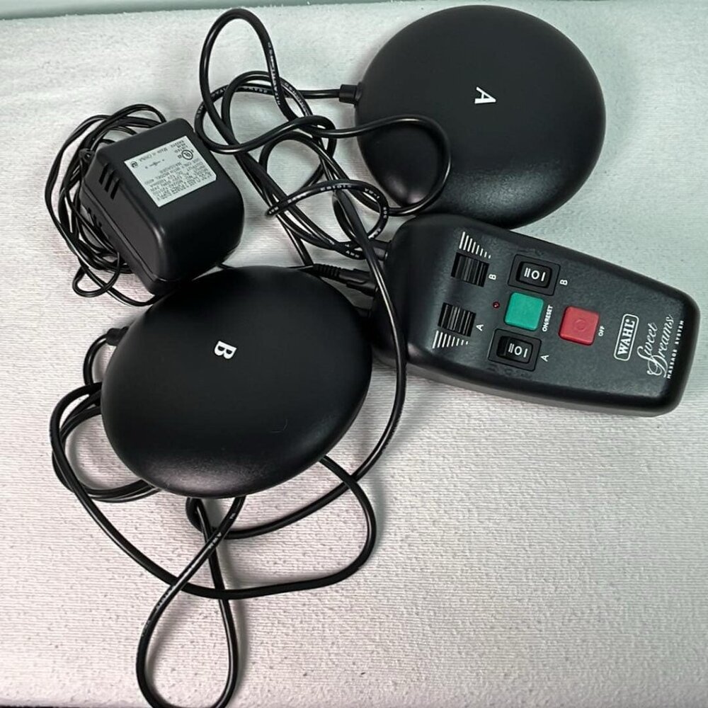 Wahl Sweet Dreams Body Massage‎ System Portable 5 1/3" Diam Pods Relax Muscles